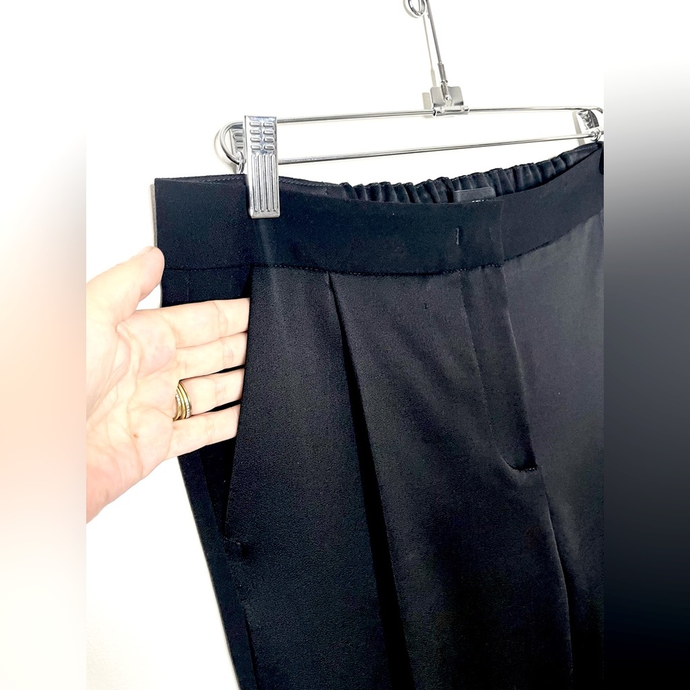 MARELLA black pleated crop trouser 6